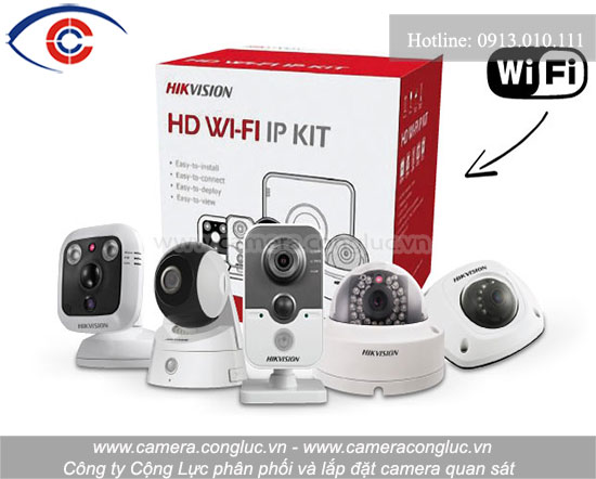 Phân phối và lắp đặt camera quan sát IP Wifi hồng ngoại Hikvision chất lượng tốt uy tín tại Hải Phòng.