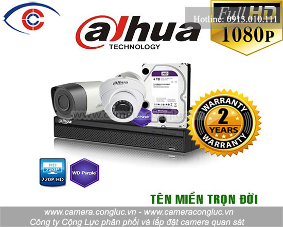 Phân phối và lắp đặt camera Dahua chất lượng tốt tại Hải Phòng.