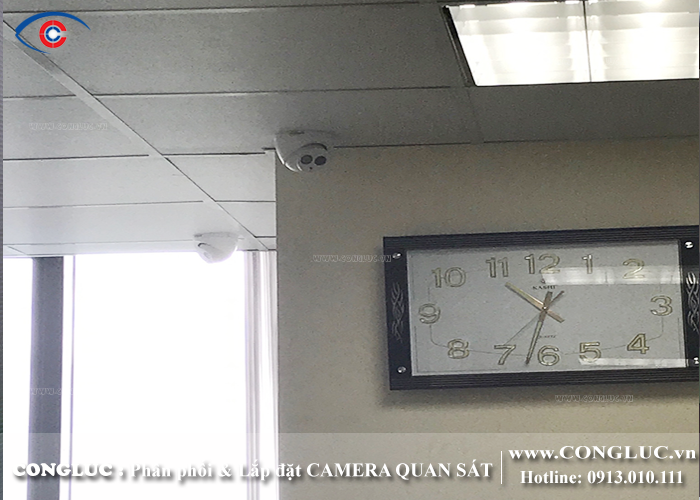 lắp đặt camera tại hải phòng công ty nội thất HT