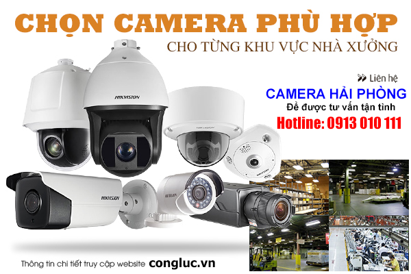 Lắp camera giám sát an ninh uy tín tại KCN Đình Vũ Hải Phòng