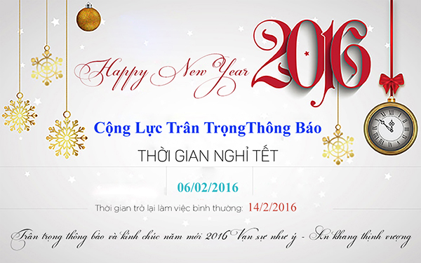 lịch nghỉ tết 2016, lich nghi tet 2016