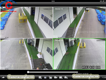 Lắp đặt camera giám sát cho nhà xưởng
