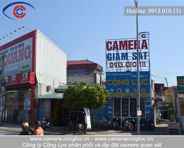 Đơn vị phân phối và lắp đặt camera giá rẻ tại Hùng Vương Hải Phòng.