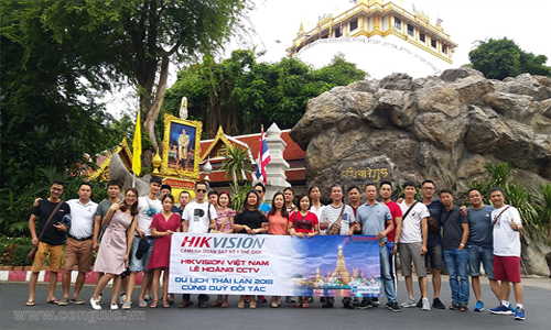 CAMERA CỘNG LỰC tham quan du lịch Thái Lan 2018 cùng đoàn Hikvision Việt Nam