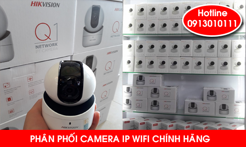 Bán camera Wifi IP Full HD 1080p giá rẻ tại Hải Phòng