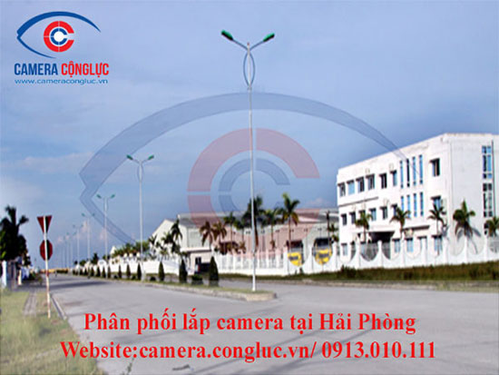 Cung cấp camera tại khu công nghiệp Đồ Sơn.