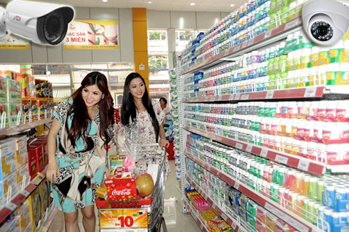 Giải pháp lắp camera quan sát cho siêu thị, cửa hàng