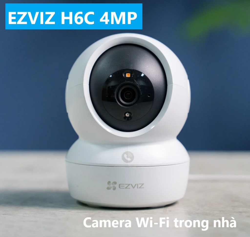 lắp camera wifi Ezviz H6C pro 4mp giá rẻ cho gia đình