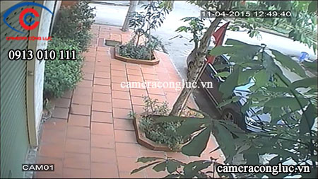 Lắp đặt camera cho biệt thự nhà bác Kính tại Hồ Phương Lưu - Hải Phòng