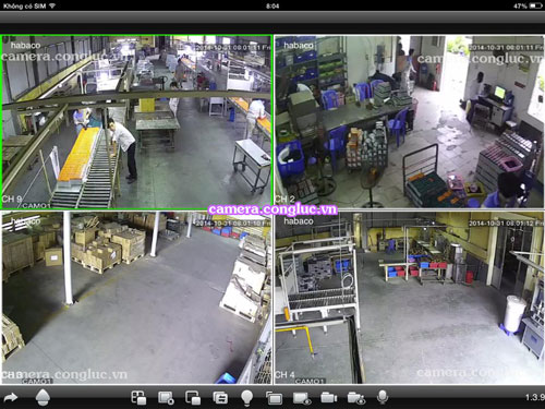 Lắp camera giám sát công ty ắc quy HABACO  Kiến An, Hải Phòng