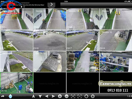 Lắp camera giám sát công ty Hanmiflexxible vina KCN Tràng Duệ