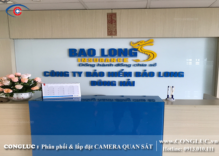 Lắp đặt hệ thống Camera Dahua cho Công ty Bảo hiểm Bảo Long tại Hải Phòng