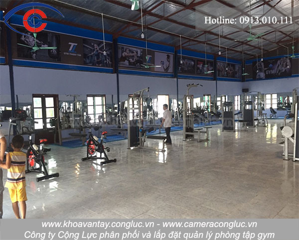 Lắp quản lý phòng tập Gym tại Thái Bình – CLB Thanh Tân.