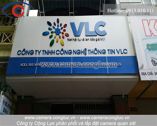 Nâng cấp hệ thống camera tại trung tâm dạy nghề VLC Hải Phòng.