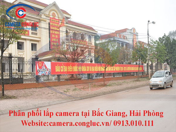 Phân phối camera tại Tân Yên Bắc Giang.