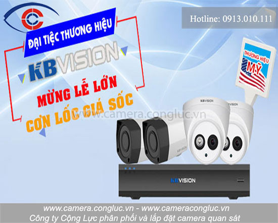 Thương hiệu camera công nghệ USA - Camera Kbvision.