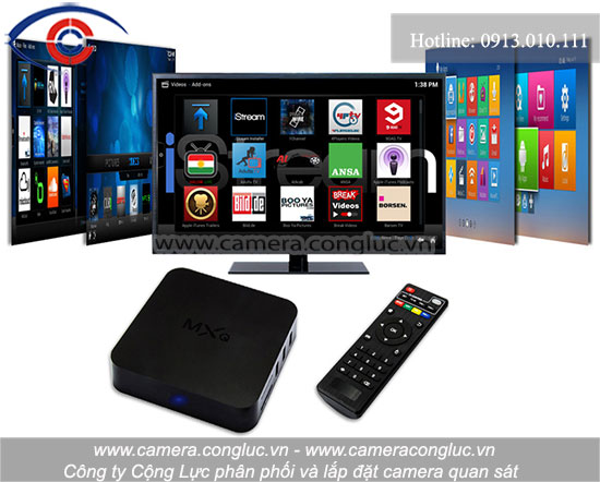 Xem camera quan sát từ xa bằng Android TV Box.