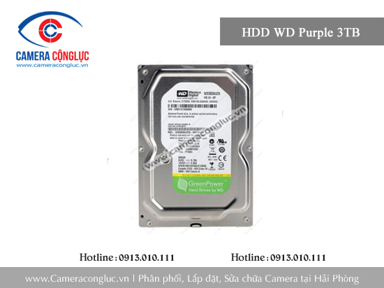 Ổ cứng HDD WD  Purple 3TB