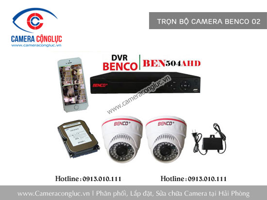 Trọn bộ Camera Benco 02