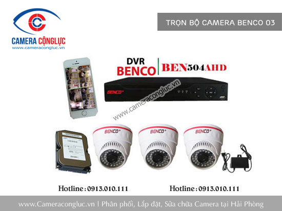 Trọn bộ Camera Benco 03