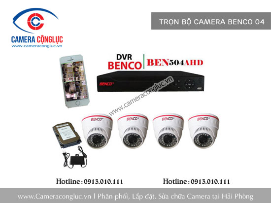 Trọn bộ Camera Benco 04