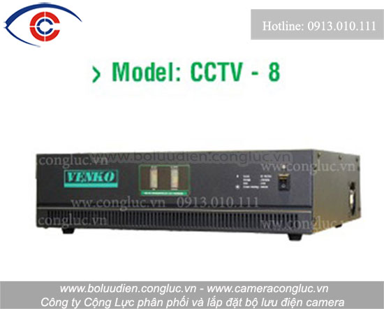 Bộ lưu điện camera CCTV 8.