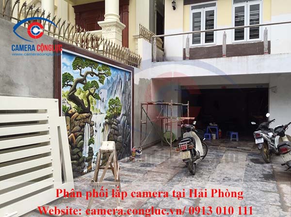 Lắp camera tại hồ Phương Lưu, Hải Ph&ograve;ng, lap camera tai ho Phuong Luu, Hai Phong