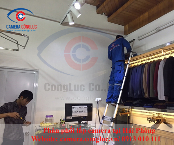 Lắp camera tại đường L&ecirc; Lợi, Hải Ph&ograve;ng, lap camera tai duong Le Loi, Hai Phong 
