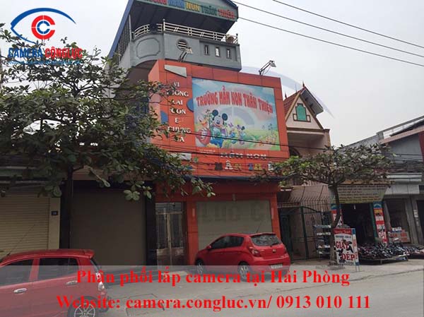 Lắp camera trường mầm non Th&acirc;n Thiện, lap camera truong mam non Than Thien 