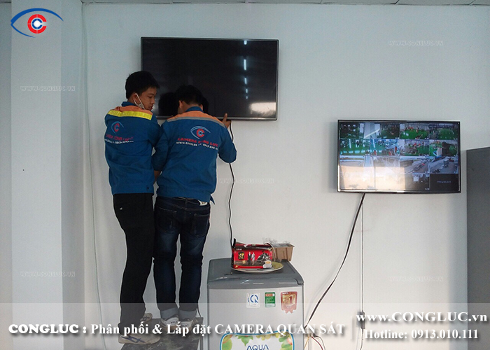 lắp camera cho công ty Việt Hàn tại KCN Đình Vũ Hải Phòng