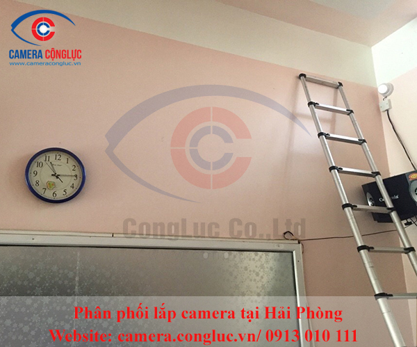 Lắp camera tại đường Ng&ocirc; Gia Tự Hải Ph&ograve;ng, lap camera tai duong Ngo Gia Tu 