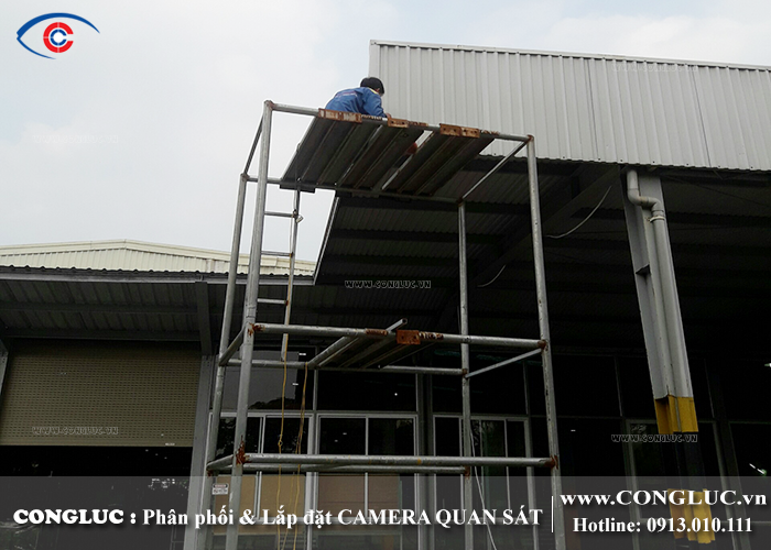 Lắp camera tại huyện an Dương Hải Phòng công ty Hanmi