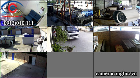 Lắp đặt camera quan sát tại Hải Phòng công ty Đá Quỳnh Anh