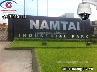 Lắp đặt camera tại khu công nghiệp Nam Tài