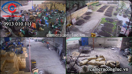 Lắp đặt camera quan sát tại Vĩnh Bảo cho nhà xưởng