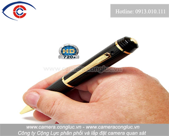 Thiết kế đẹp, tinh tế, nhỏ gọn giúp camera bút trở nên dễ dàng được nhiều khách hàng ưa chuộng sử dụng.