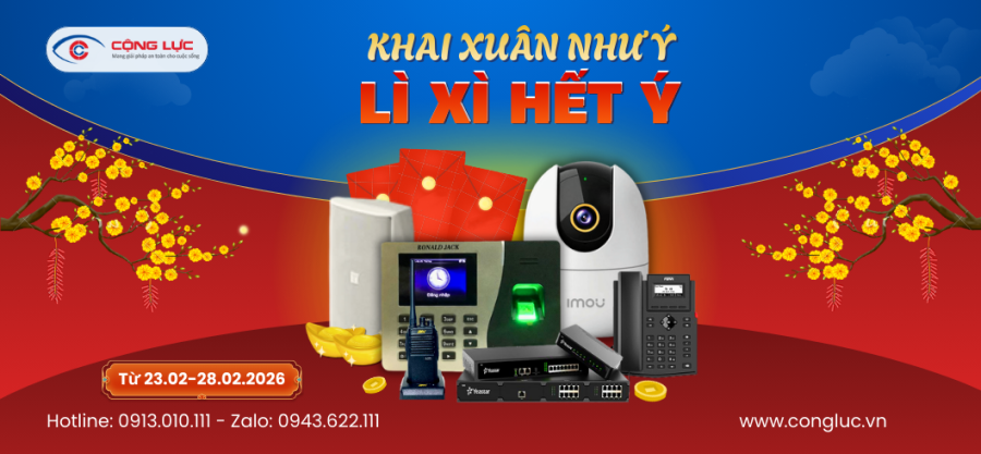 Khai Xuân Như Ý - Lì Xì Hết Ý Tại Camera Cộng Lực