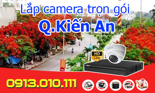 Lắp trọn bộ camera giá rẻ tại Quận Kiến An Hải Phòng