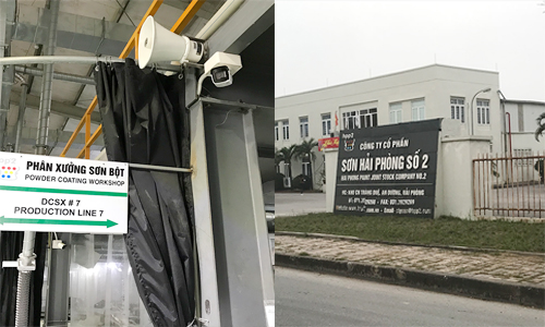 Lắp Đặt 25 Mắt Camera IP Hikvision Tại Nhà Máy Sơn Hải Phòng Số 2 KCN Tràng Duệ
