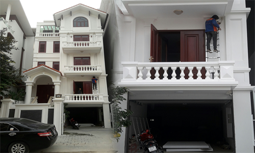 Dự án lắp camera nhà biệt thự tại đường Lê Hồng Phong, Quận Ngô Quyền