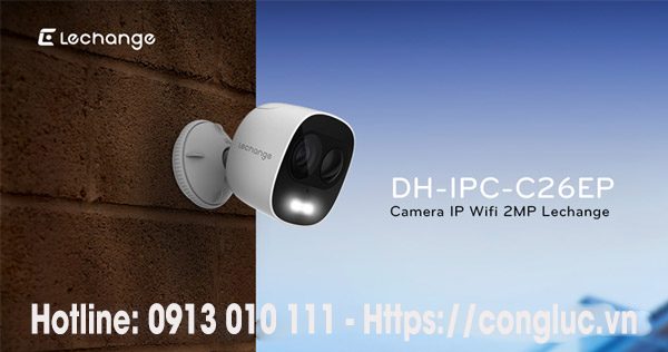 camera ip wifi dahua IPC-C26EP camera cộng lực hải phòng