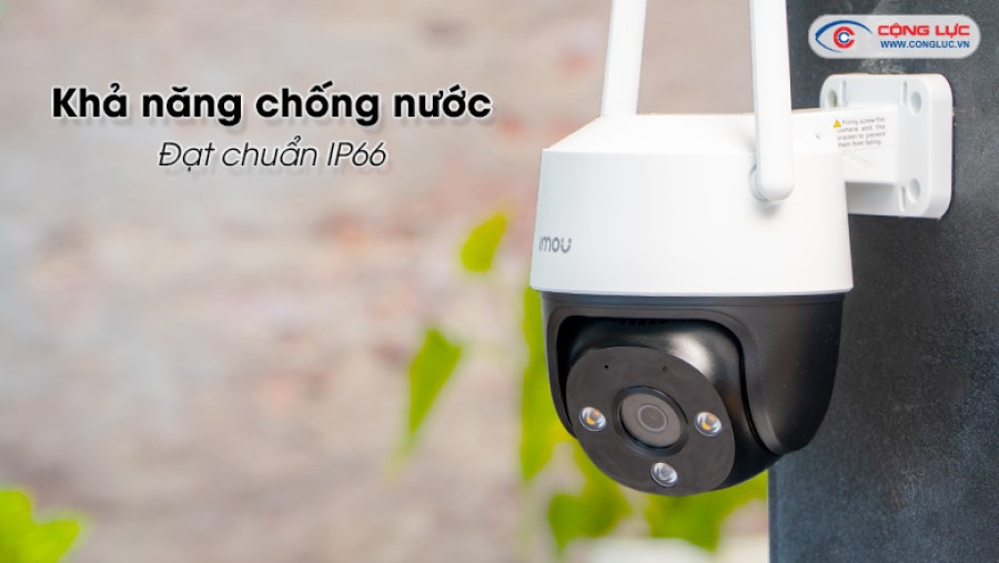 Camera imou S21FTP 2mp sim 4G khả năng chống nước, tiêu chuẩn lắp đặt ngoài trời