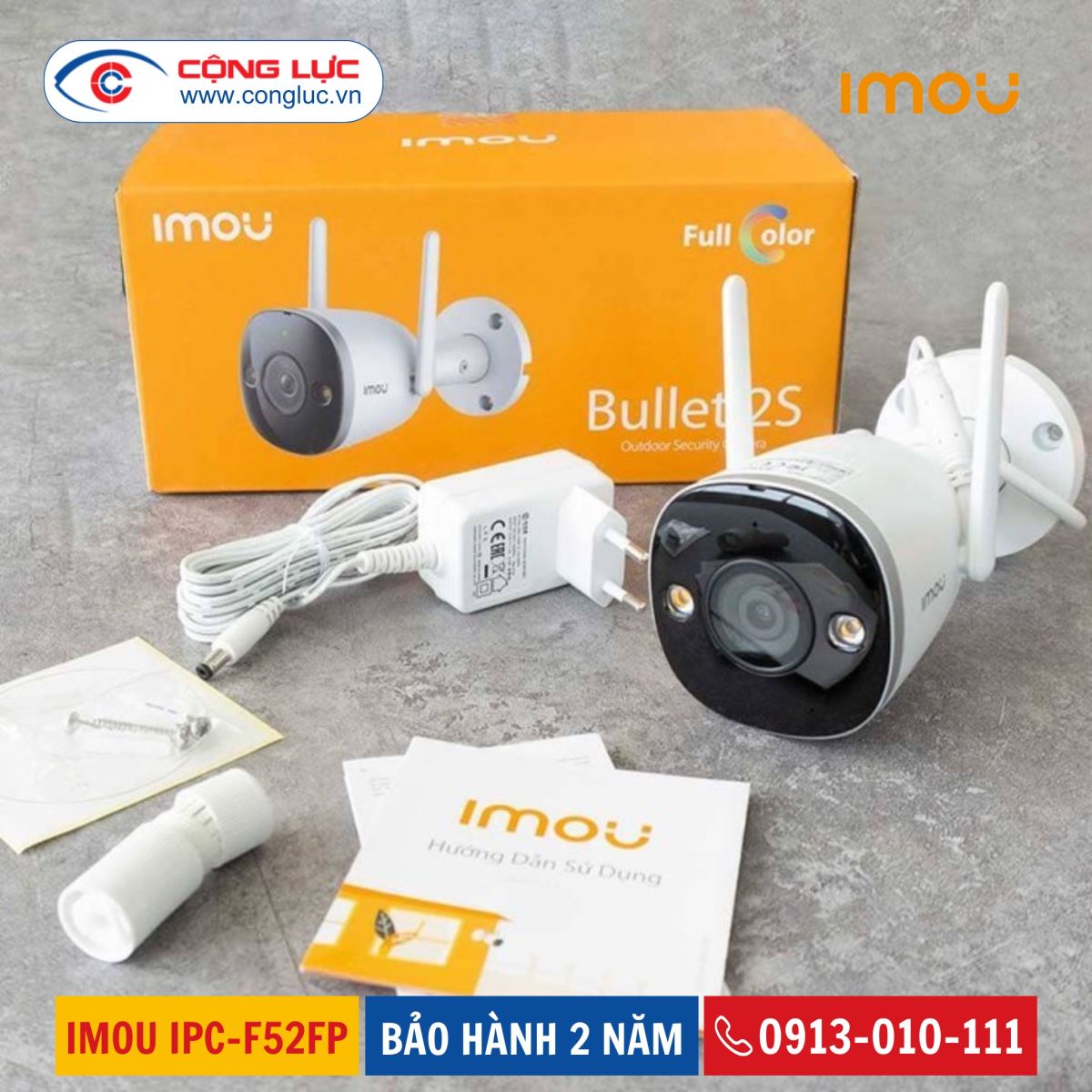 Camera wifi Imou F52FP chính hãng giá rẻ