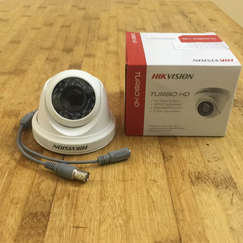 camera hikvision bán cầu lắp trong nhà