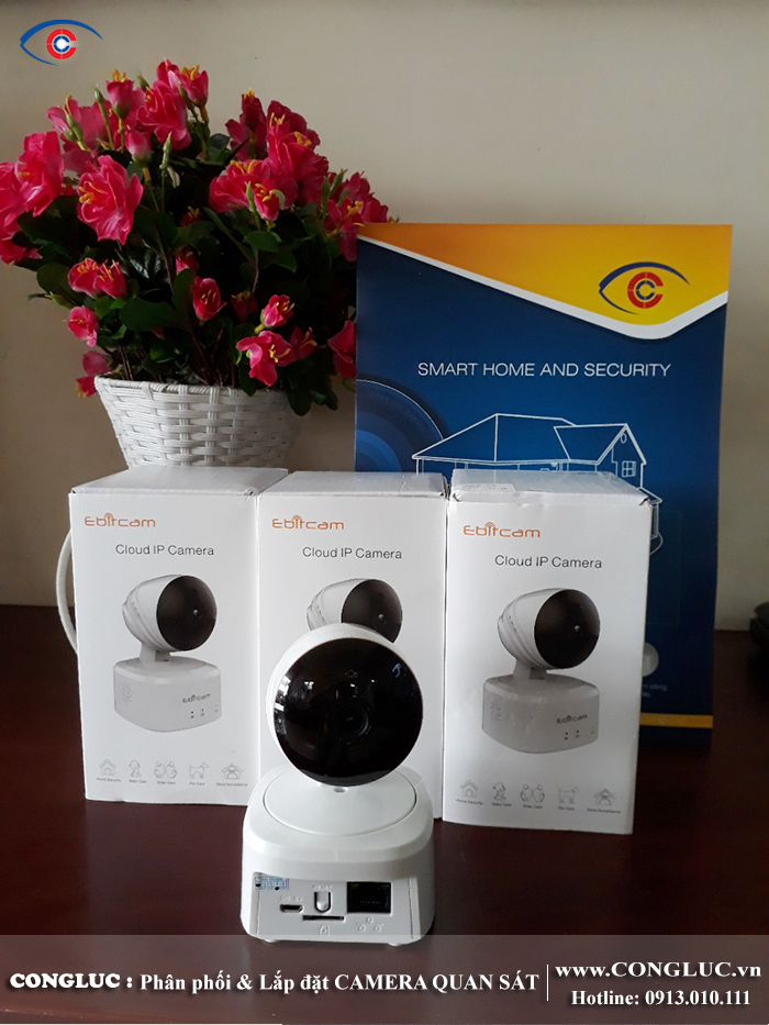 Lắp camera ip wifi Ebitcam giá rẻ tại Hải Phòng