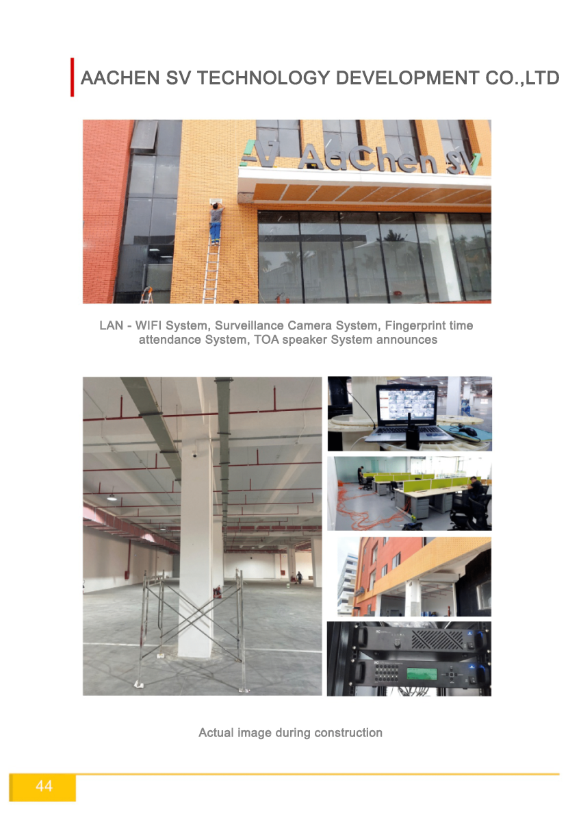Công ty Cộng Lực thi công lắp hệ thống camera Công ty AAchen Việt Nam KCN Đồ Sơn Hải Phòng