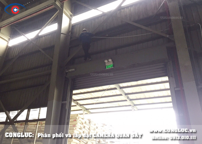 Lắp camera samsung giám sát an ninh tại nhà xưởng Quận Lê Chân Hải Phòng