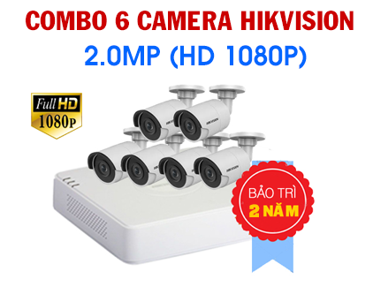 Lắp đặt trọn bộ 6 camera hikvision 2.0mp nhà xưởng Công ty Trung Hiếu Hải Phòng