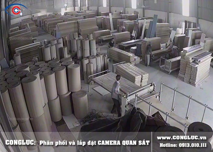 Lắp đặt camera samsung cho nhà xưởng tại Quận Lê Chân Hải Phòng