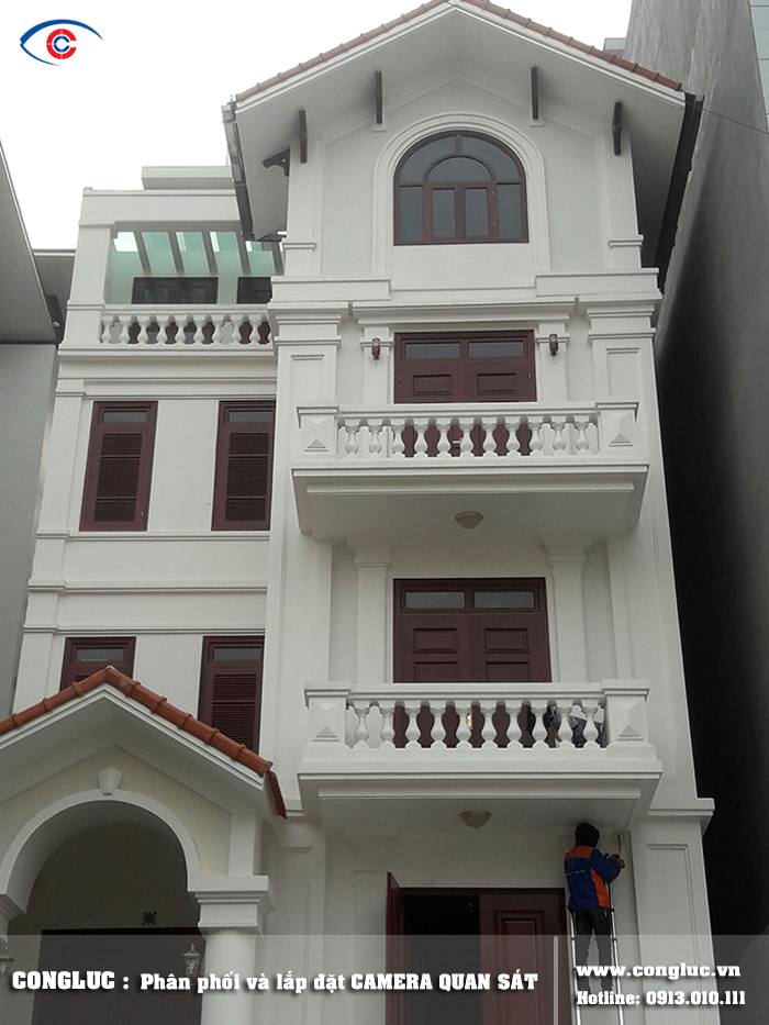 Lắp camera quan sát cho nhà riêng tại Lê Hồng Phong